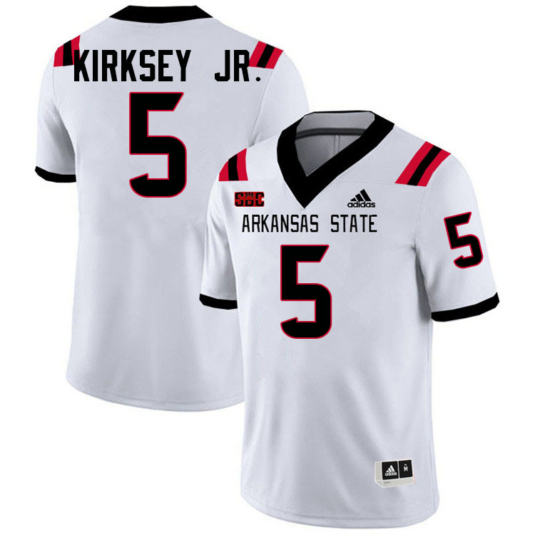Terry Kirksey Jr. Arkansas State Jersey,Arkansas State Red Wolves Football Uniforms,Jersey-White Terry Kirksey Jr. Arkansas State Jersey,Arkansas State Red Wolves Football Uniforms,Jersey-White